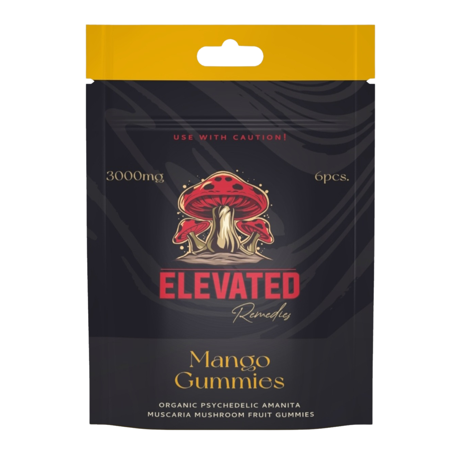 3000MG MUSHROOM GUMMIES 6 pcs (2 pack)