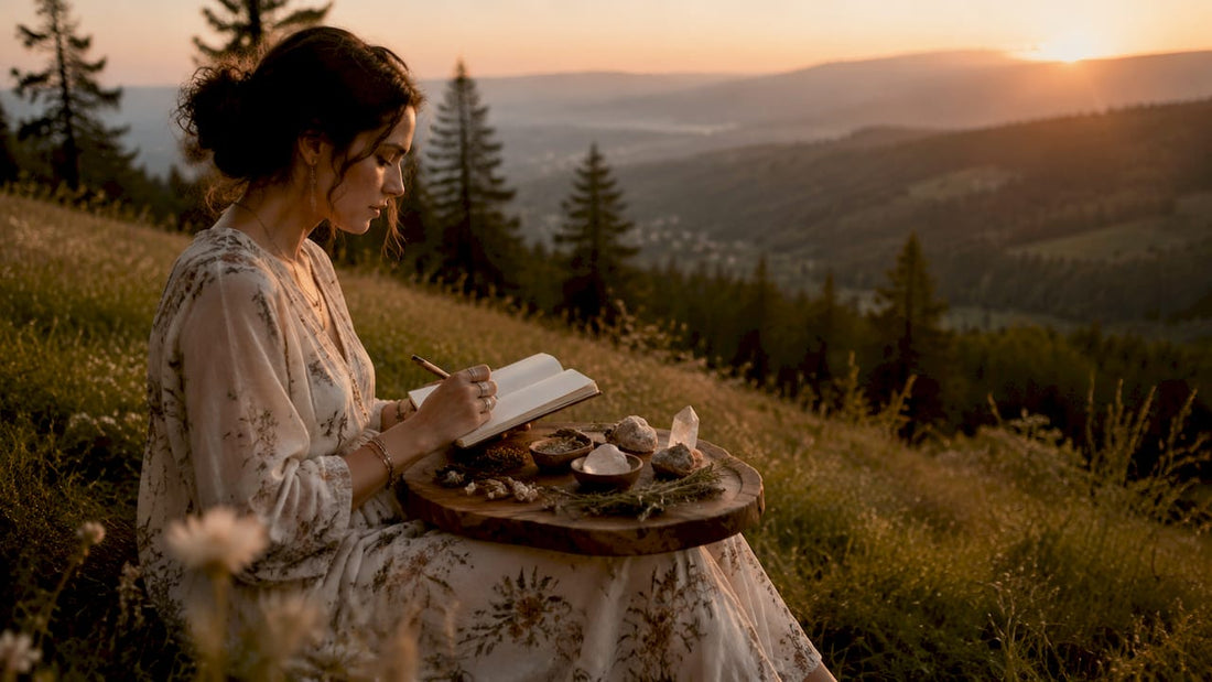Person preparing for entheogenic wellness session